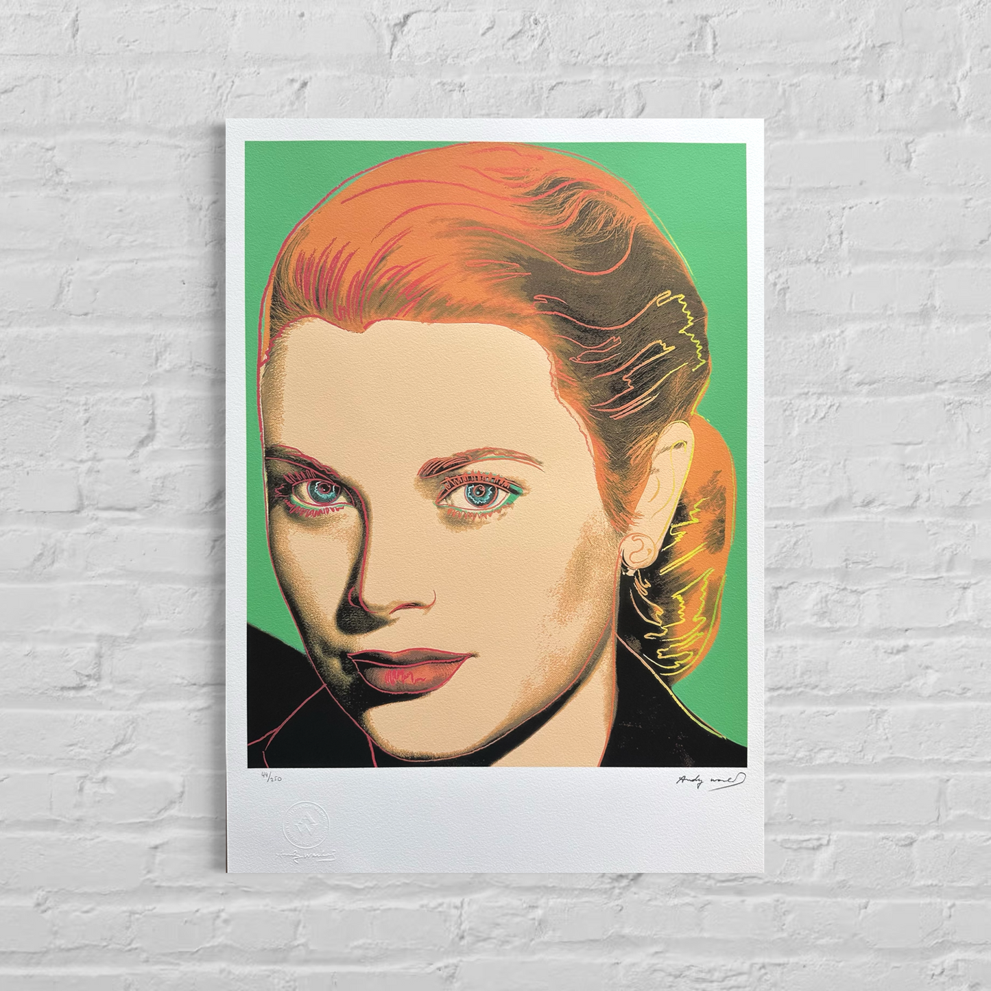 Andy Warhol Grace Kelly Lithographie Arches 300gsm 42x59 cm