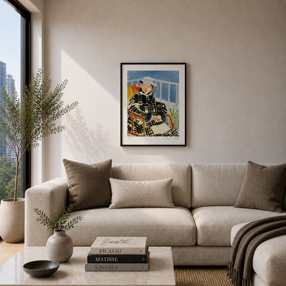 Henri Matisse Matisse im schottischen Umhang Lithographie auf Arches 300 g/m² 42 x 59 cm