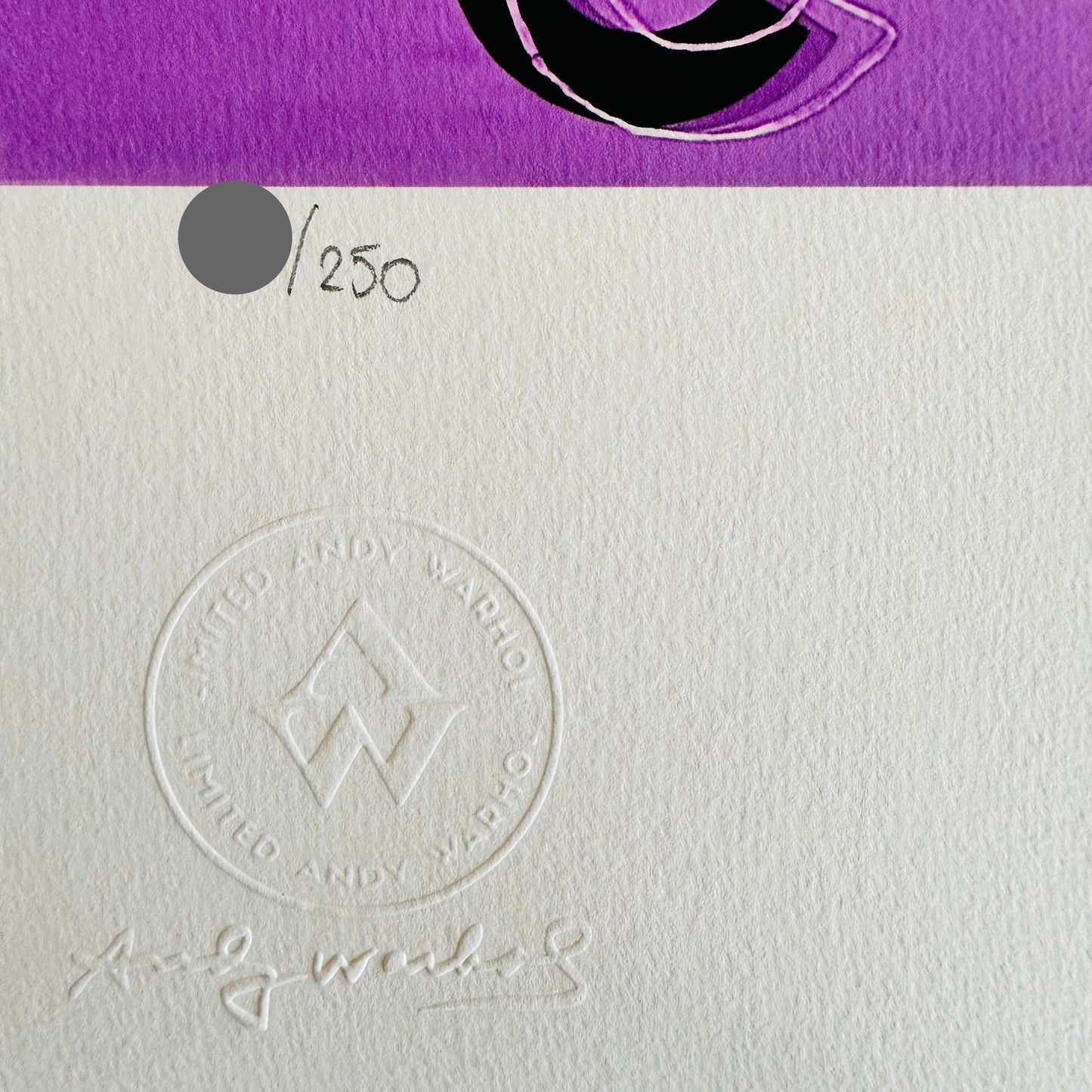 Genummerde editie ANDY WARHOL Chanel Gesigneerd - Certificaat Leo Castelli - Pop art Advertising- lithograph