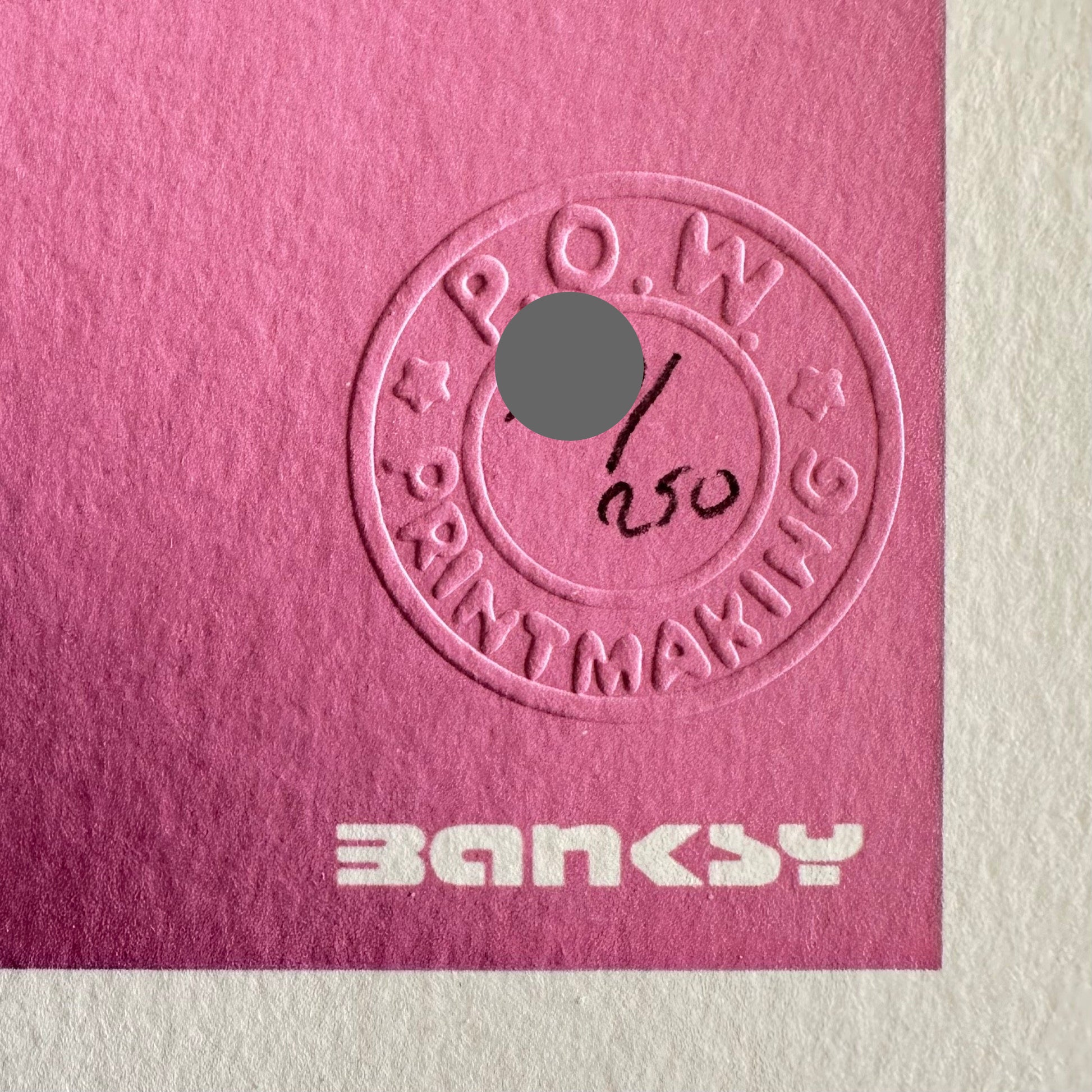BANKSY  Bomb Lover