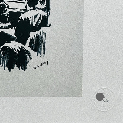 Genummerde editie BANKSY Marons - Gesigneerd - certificaat - Wall Art, Grafitti Art, Lithograph, Stencil Art