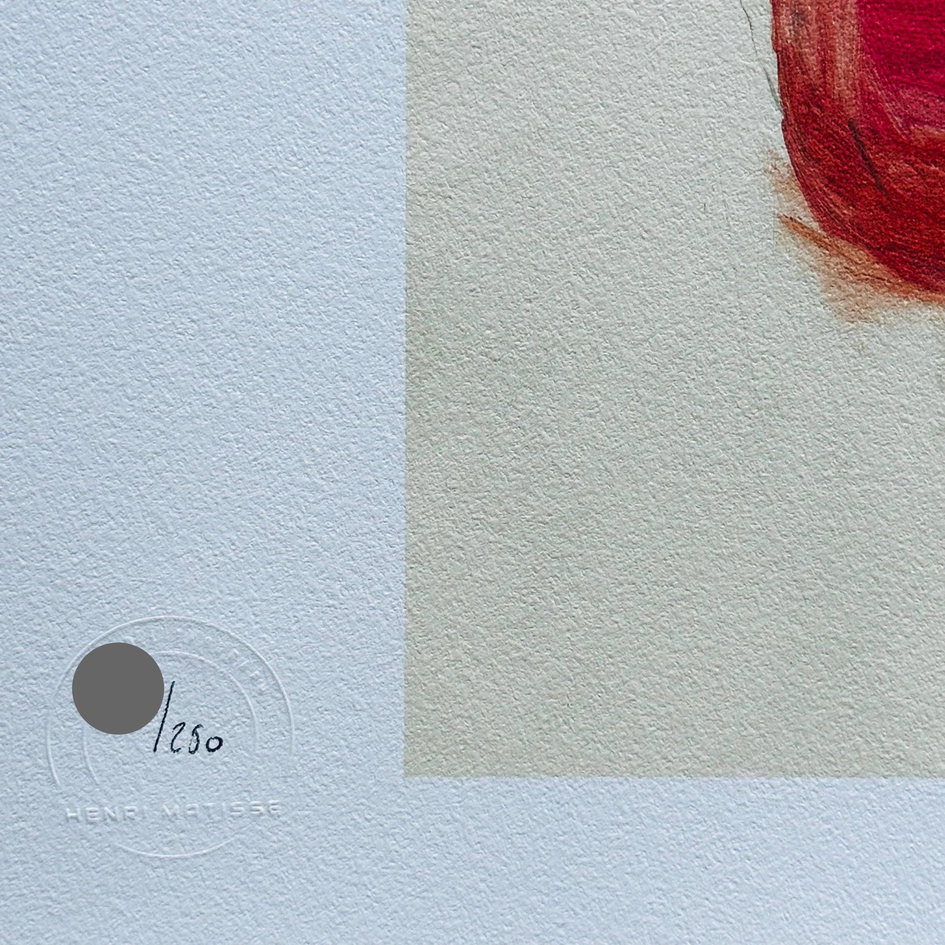 Genummerde editie HENRI MATISSE "Nu Sur La Chaise Longue" Gesigneerd - Certificaat - Limited lithografie - Franse kunstenaar - after
