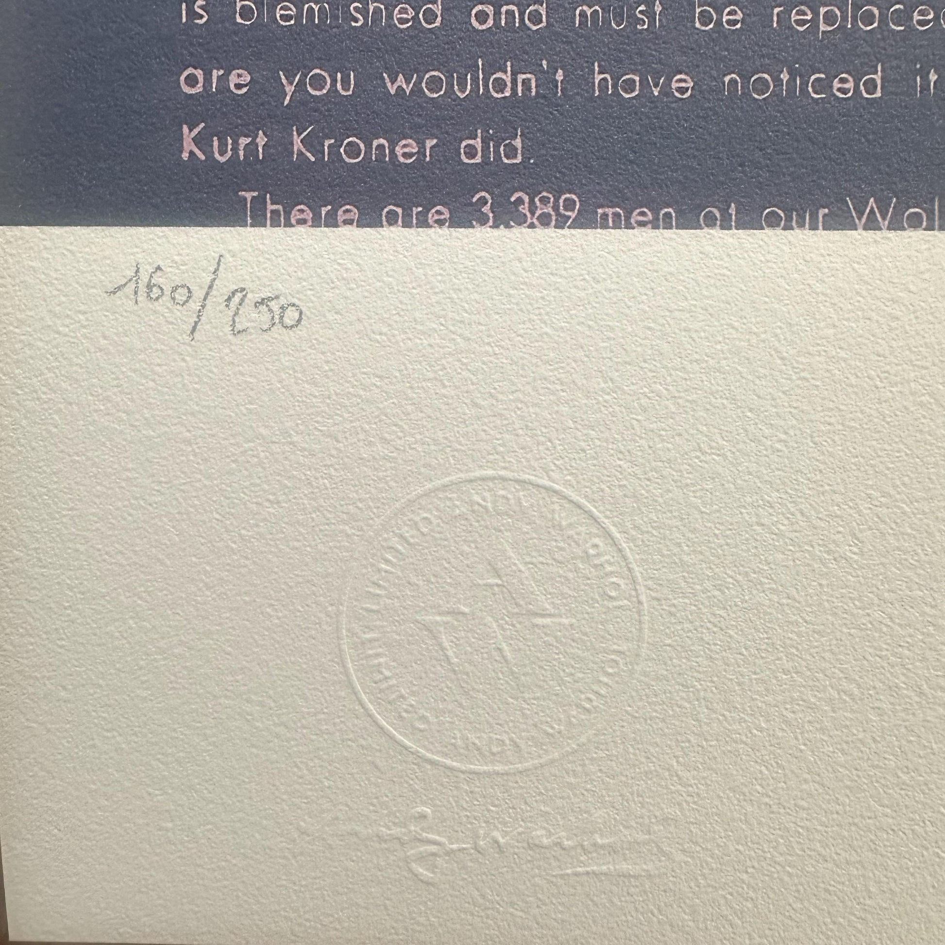 Genummerde editie ANDY WARHOL Volkswagen Gesigneerd - Certificaat Leo Castelli - Pop art Advertising- lithograph after