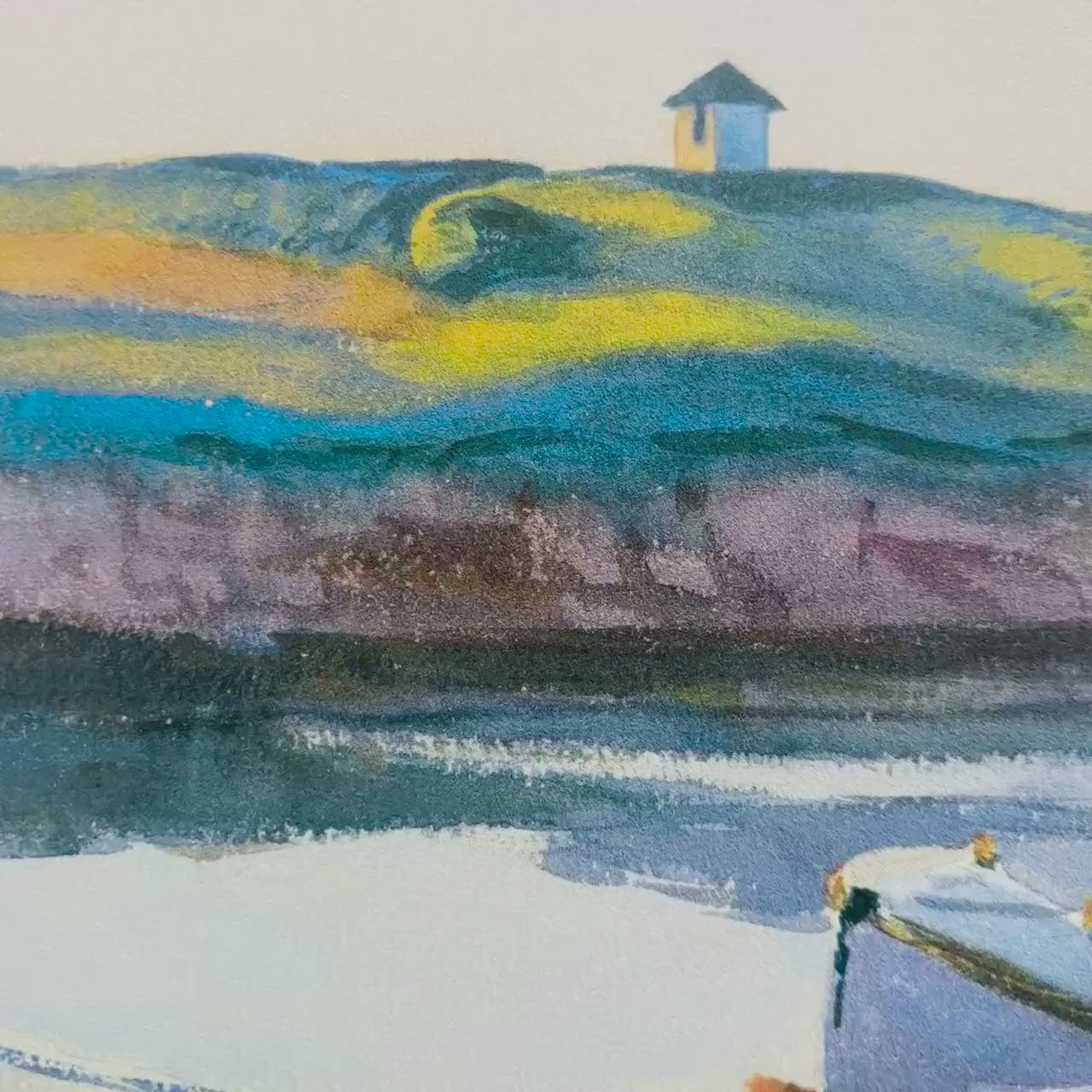 Edward Hopper – ‘Coast Guard Cove’ – Gelimiteerde en genummerde editie