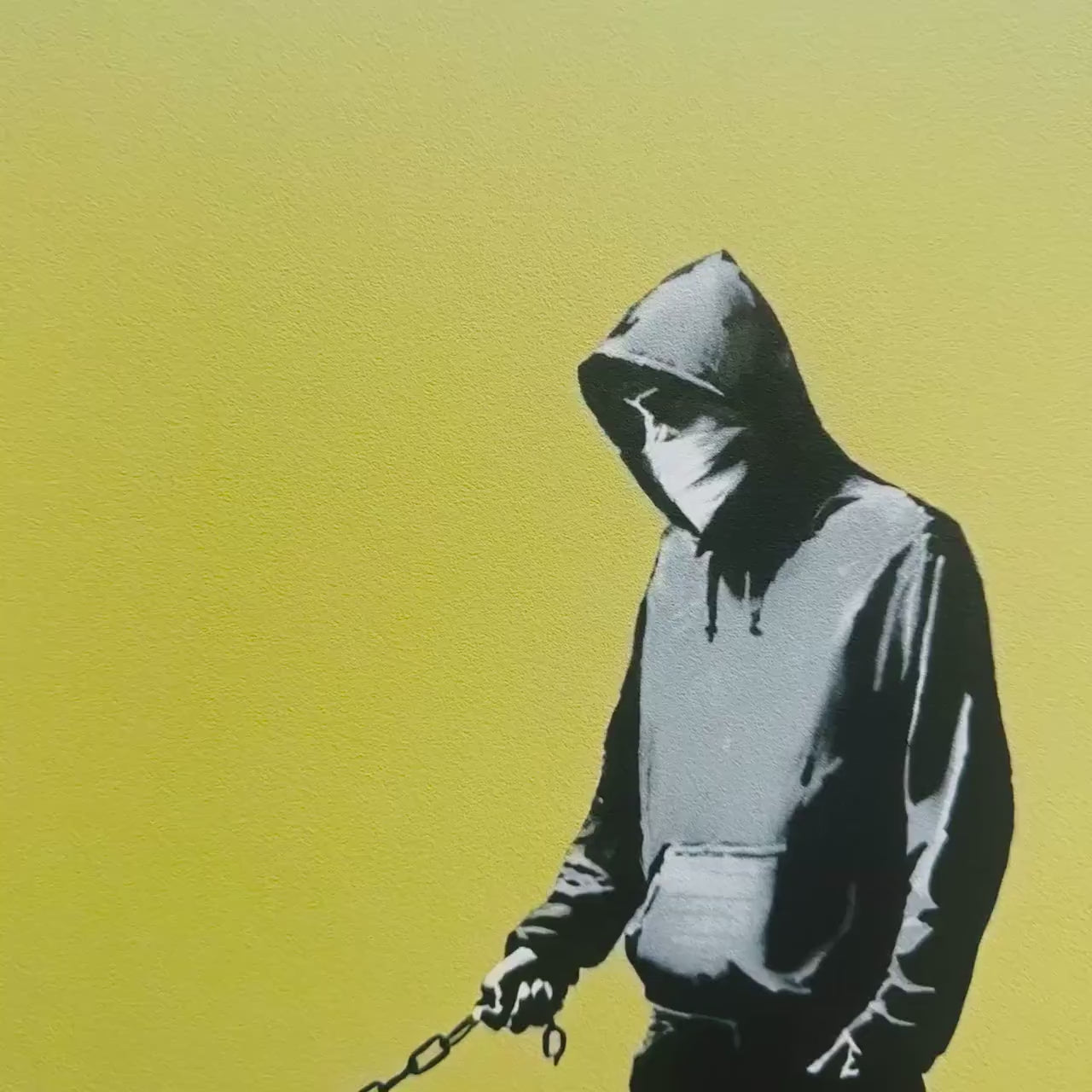 Banksy – ‘Barking Dog (Kakigeel)’ – Gelimiteerde en genummerde editie