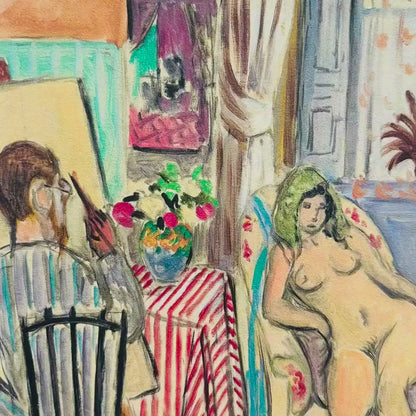 Henri Matisse – ‘L’artiste et le modèle nu’ – Gelimiteerde en genummerde editie