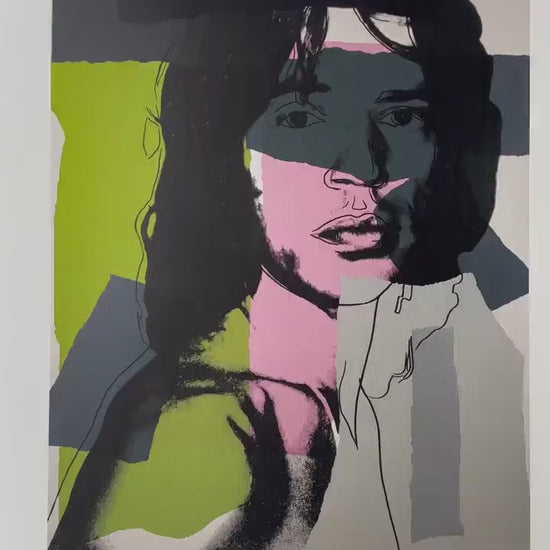 Andy Warhol – ‘Mick Jagger’ (FS II.145, 1975) – Gelimiteerde en genummerde editie