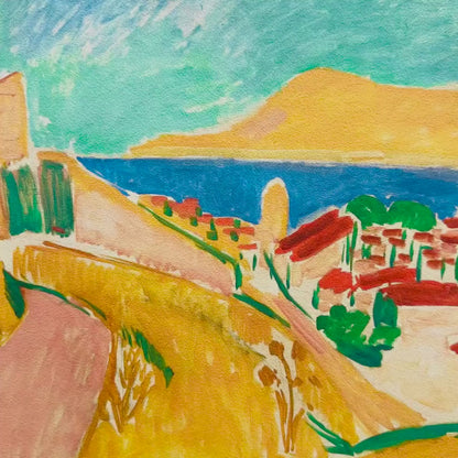 Henri Matisse Collioure in augustus Lithografie op Arches 300gsm 42x59 cm