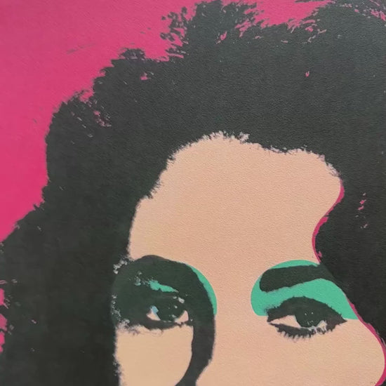 Andy Warhol – ‘Liz Taylor’ – Gelimiteerde en genummerde editie