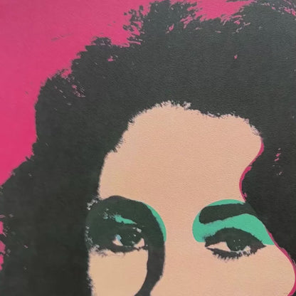 Andy Warhol – ‘Liz Taylor’ – Gelimiteerde en genummerde editie