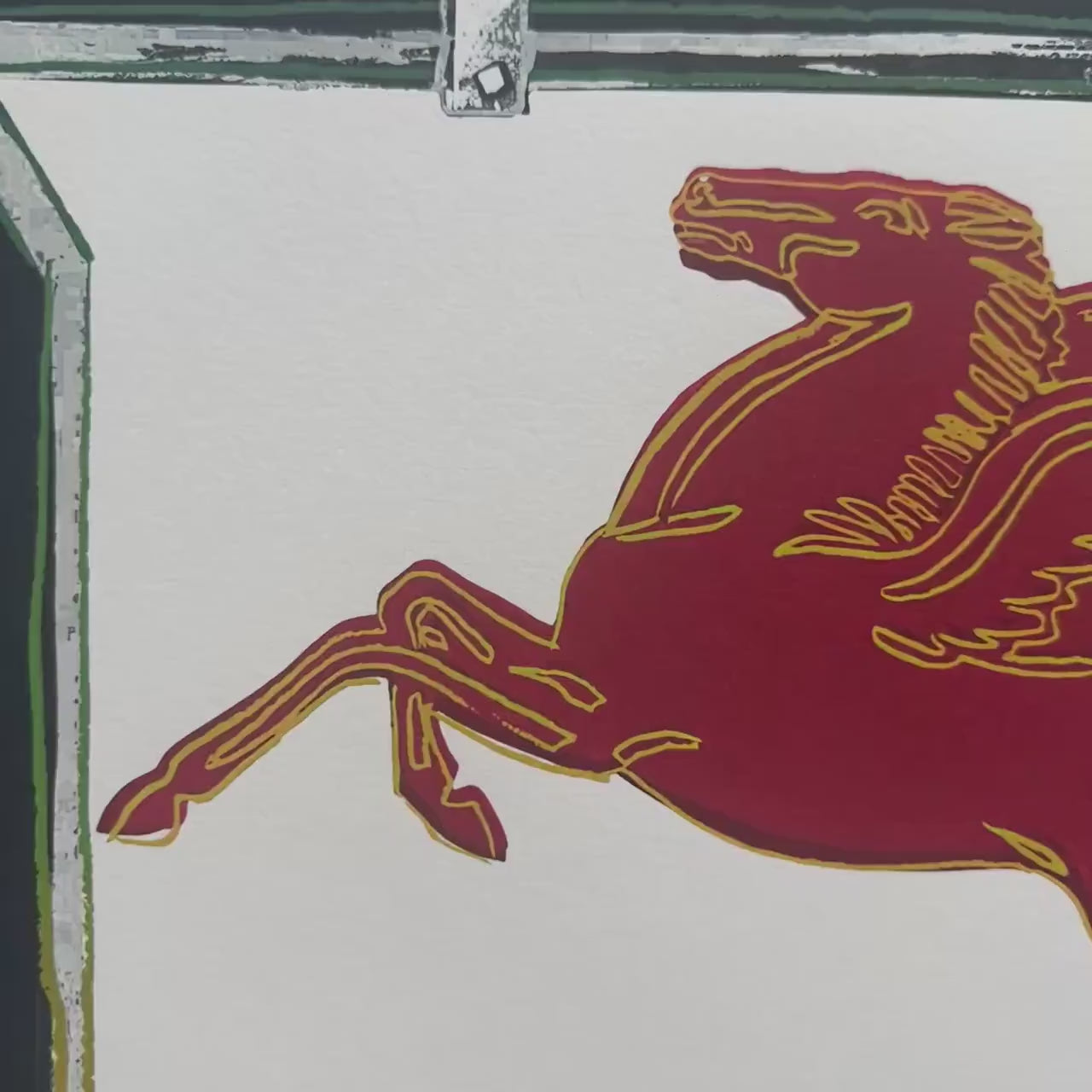 Andy Warhol – ‘Mobilgas Advertising’ – Gelimiteerde en genummerde editie