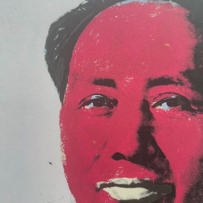 Andy Warhol – ‘Mao (Rood & Oranje)’ – Gelimiteerde en genummerde editie
